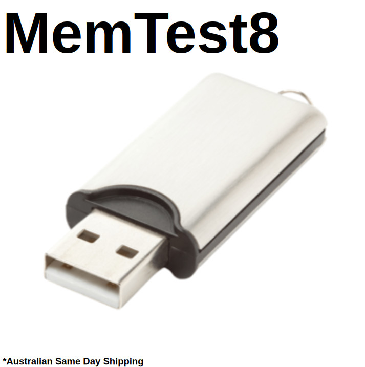MemTest8 Bootable USB Flash Drive Fast RAM Fixer