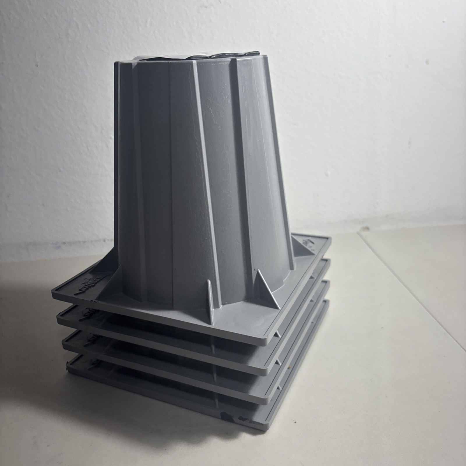 (4 Pack) Diversitech HPR-6 Heat Pump Riser, 6 In.