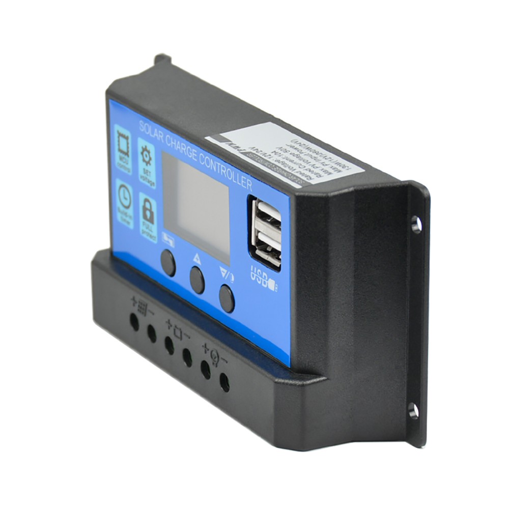 60A MPPT Solar Panel Regulator Charge Controller 12V/24V Auto Focus Tracking