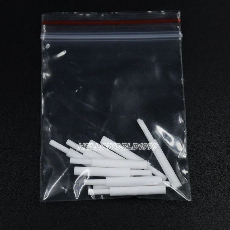 10 Pcs Dental Lab White Zirconia Ceramic Pins For Honeycomb Round Firing Trays