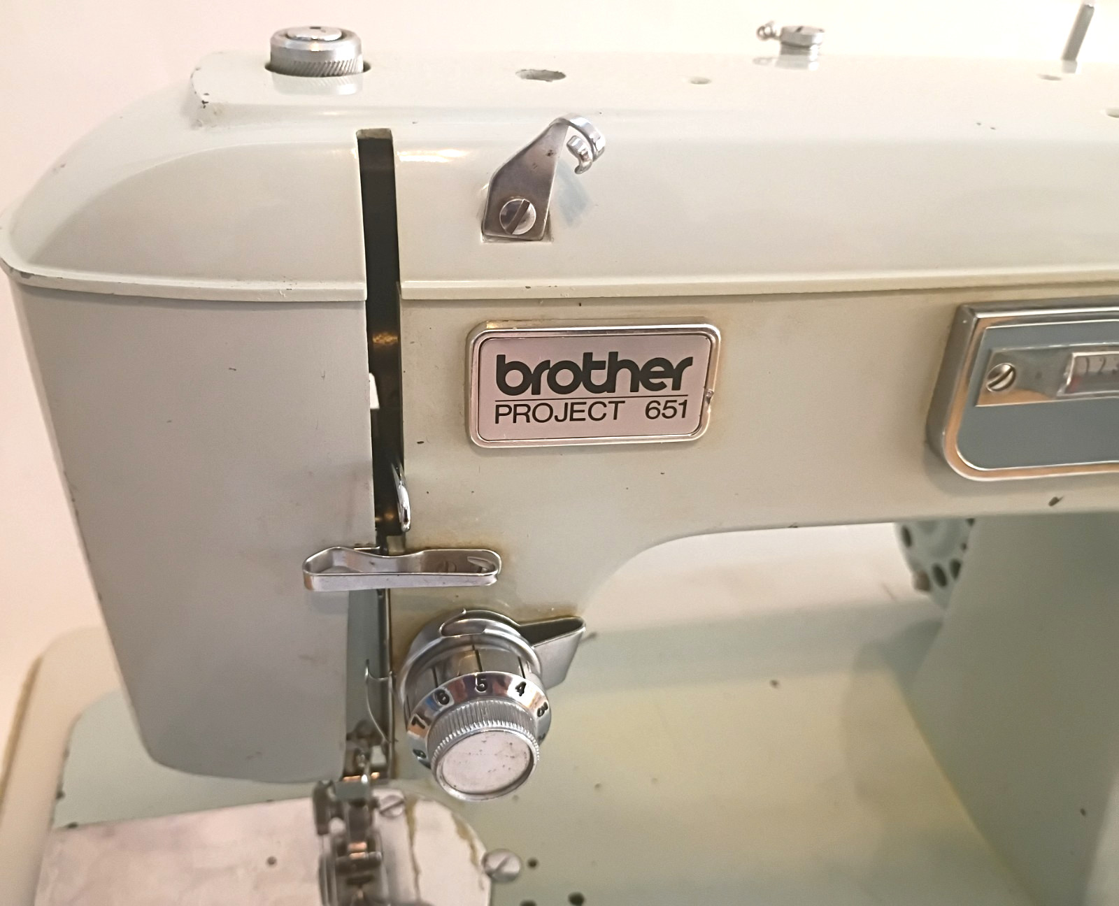 Brother Project 651 Sewing Machine Foot Controller Motor OK Video Read Flaws👇