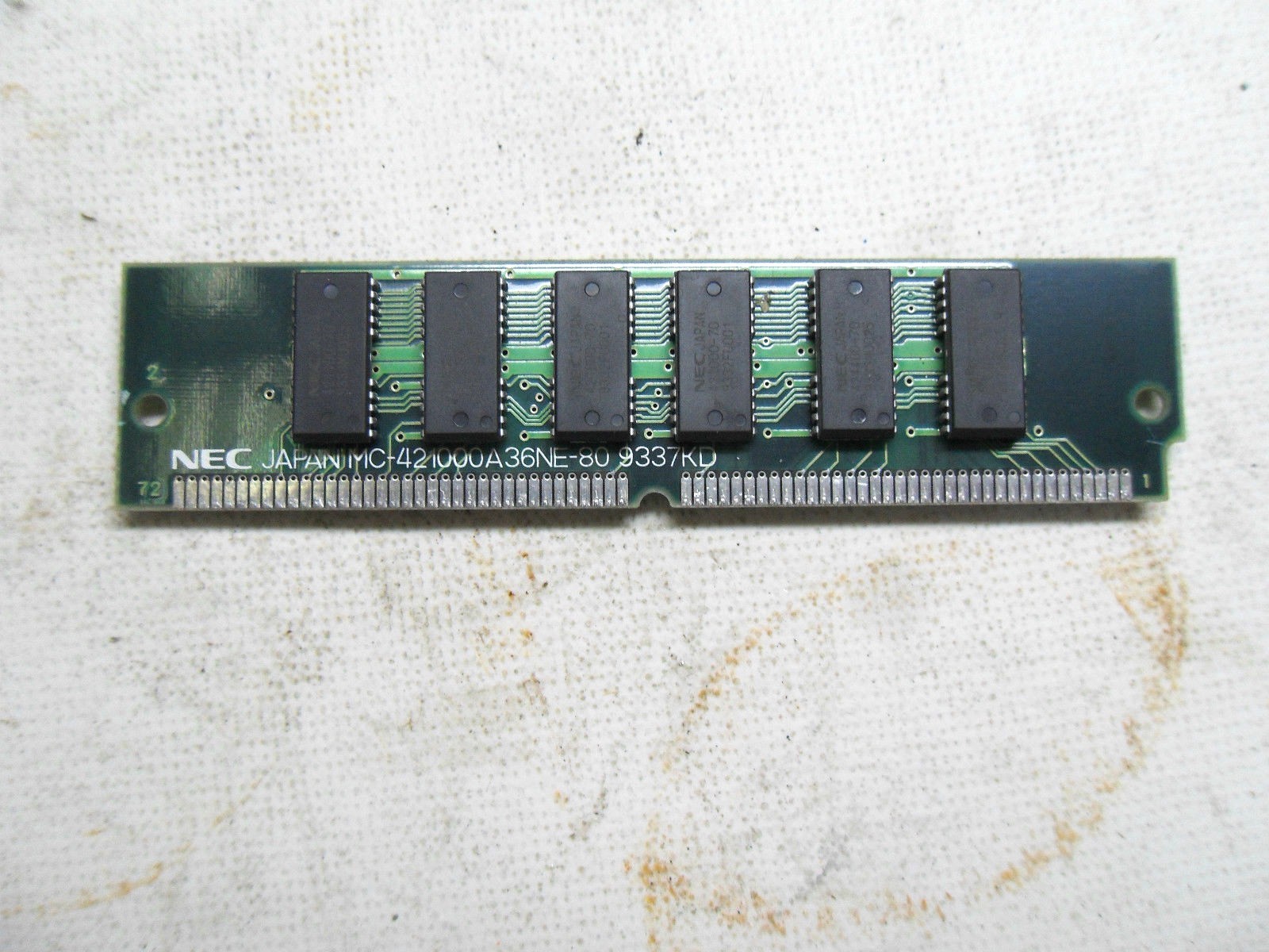 NEC MC-421000A36NE-80 Memory Module
