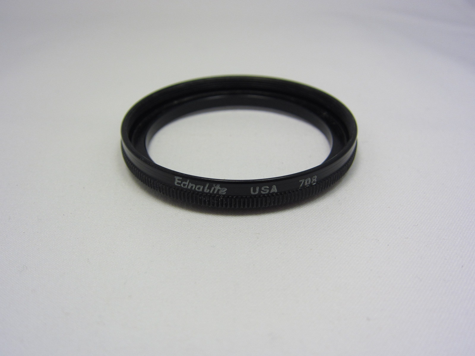 Used EDNALITE 708 Lens 49mm ADAPTER RING Made in USA 6421017