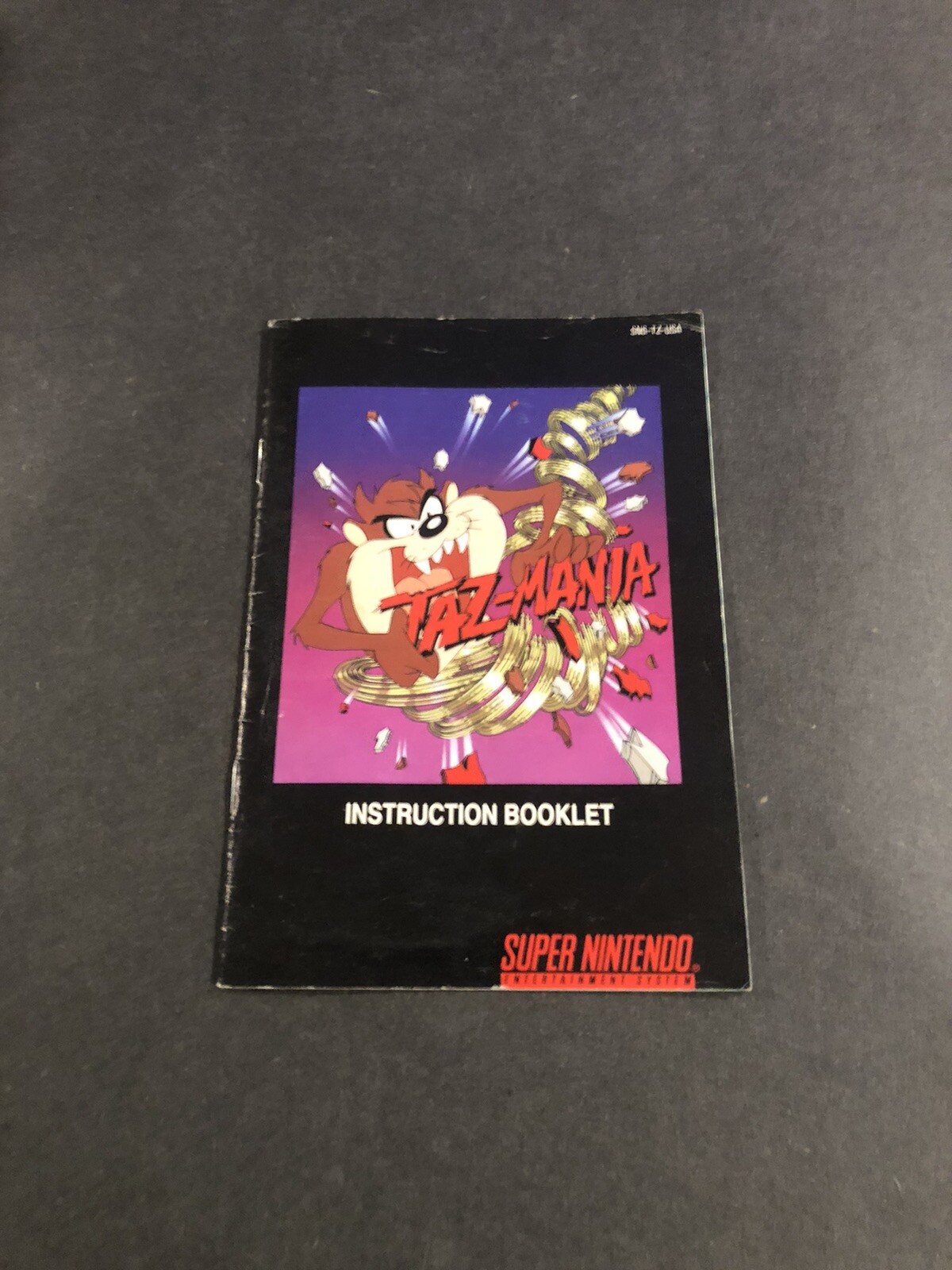 taz mania snes Manual