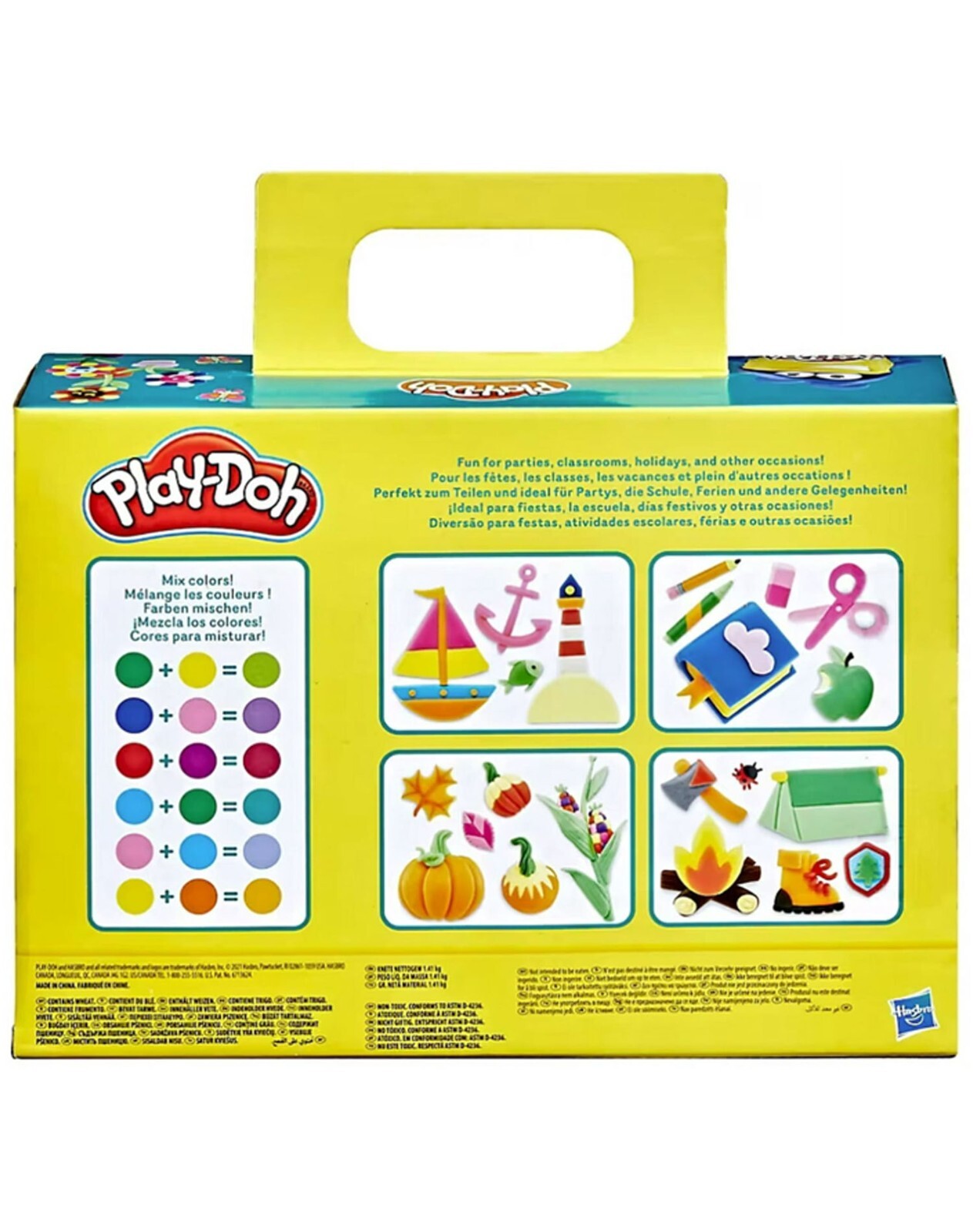 Play-Doh 50 Pack O' Fun Modeling Compound With 25 Different Colors, 50 Cans asst
