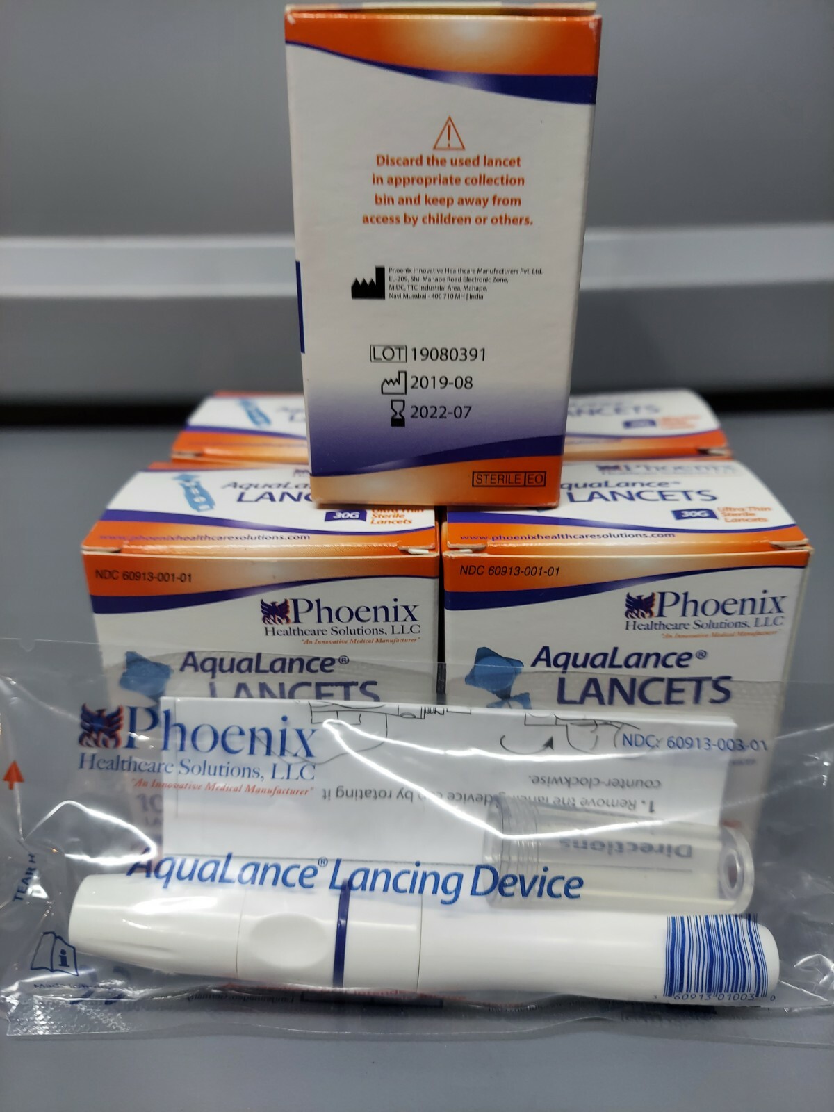Aqualance lancets