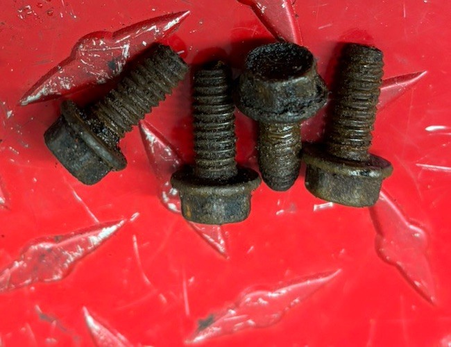 OEM Screws 703054 Craftsman Snowblower   set of 4
