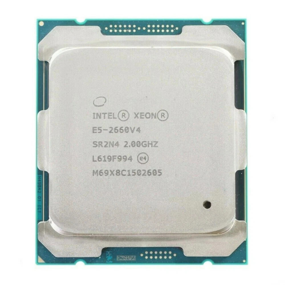Intel Xeon E5-2660 V4 SR2N4 2.00GHz 14-Core 35MB LGA2011-3 105W CPU Processor