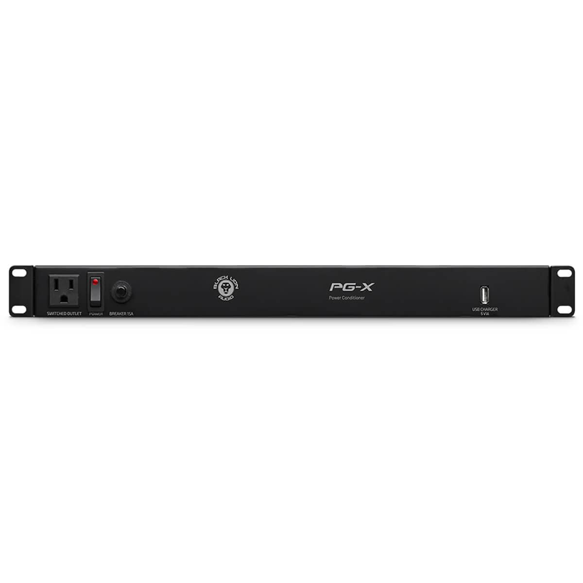 Black Rackmount Power Conditioner with 9 Outlets and PG 90 Filtering Technology