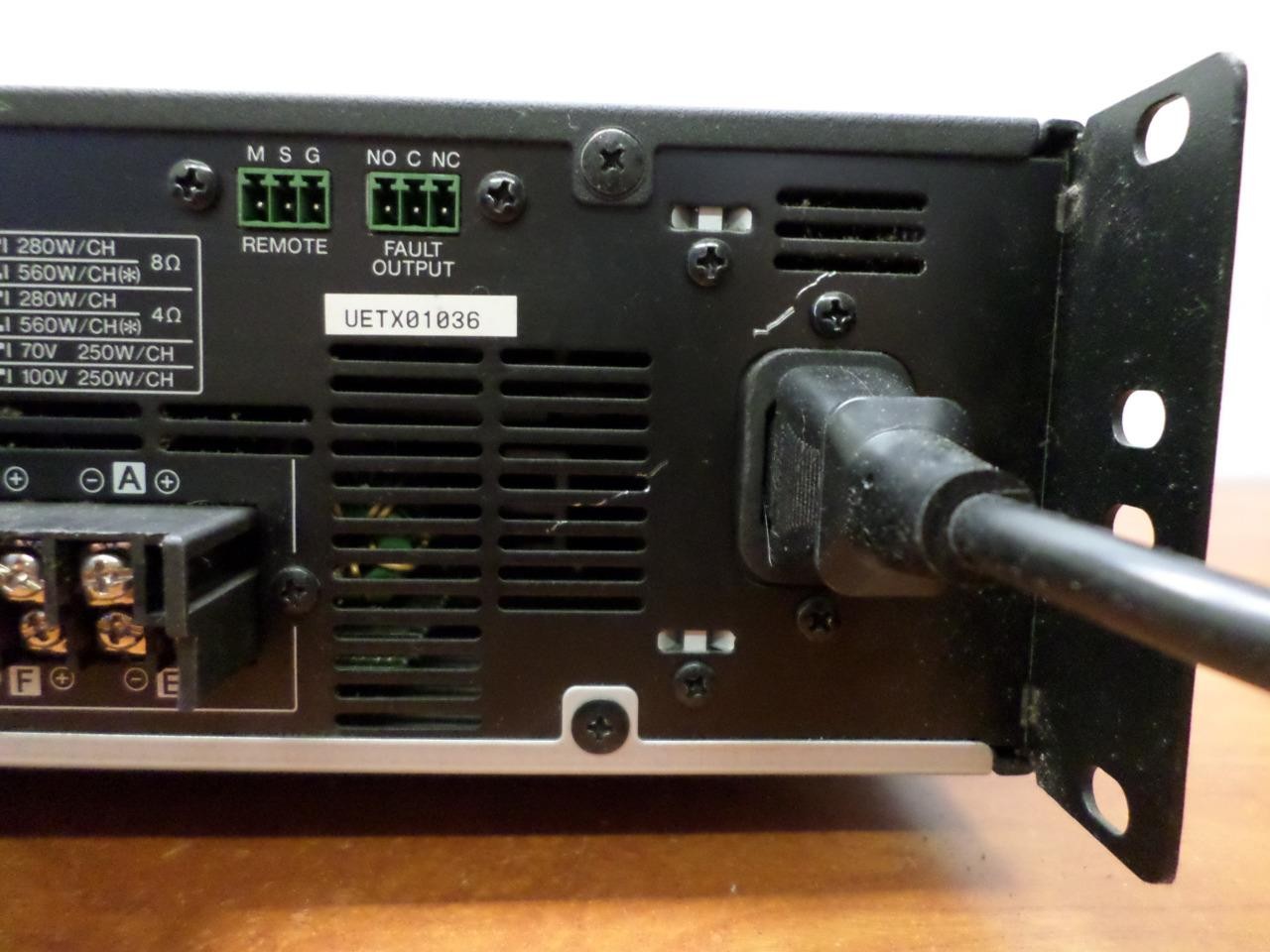 Yamaha XMV8280 8-Channel Power Amplifier