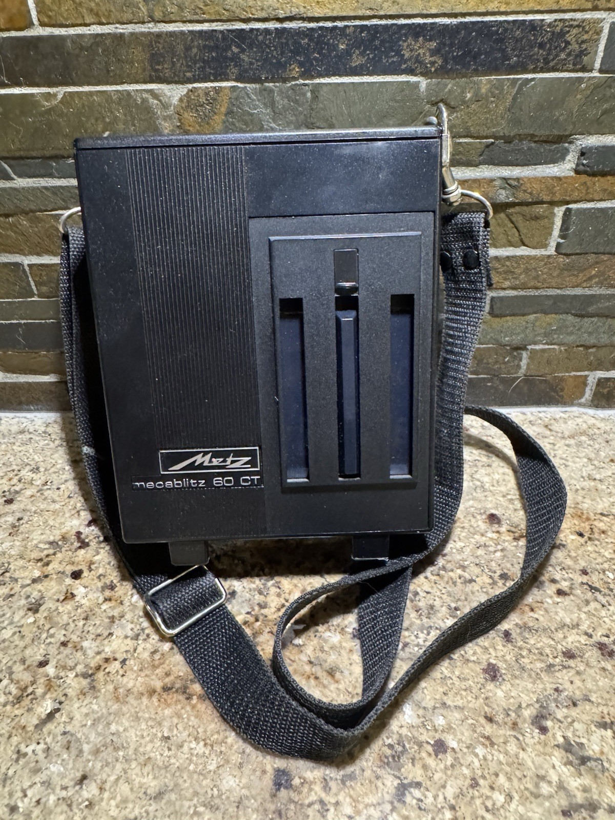 Vintage Metz Mecablitz 60 CT-4 Black Made In Japan Read Description