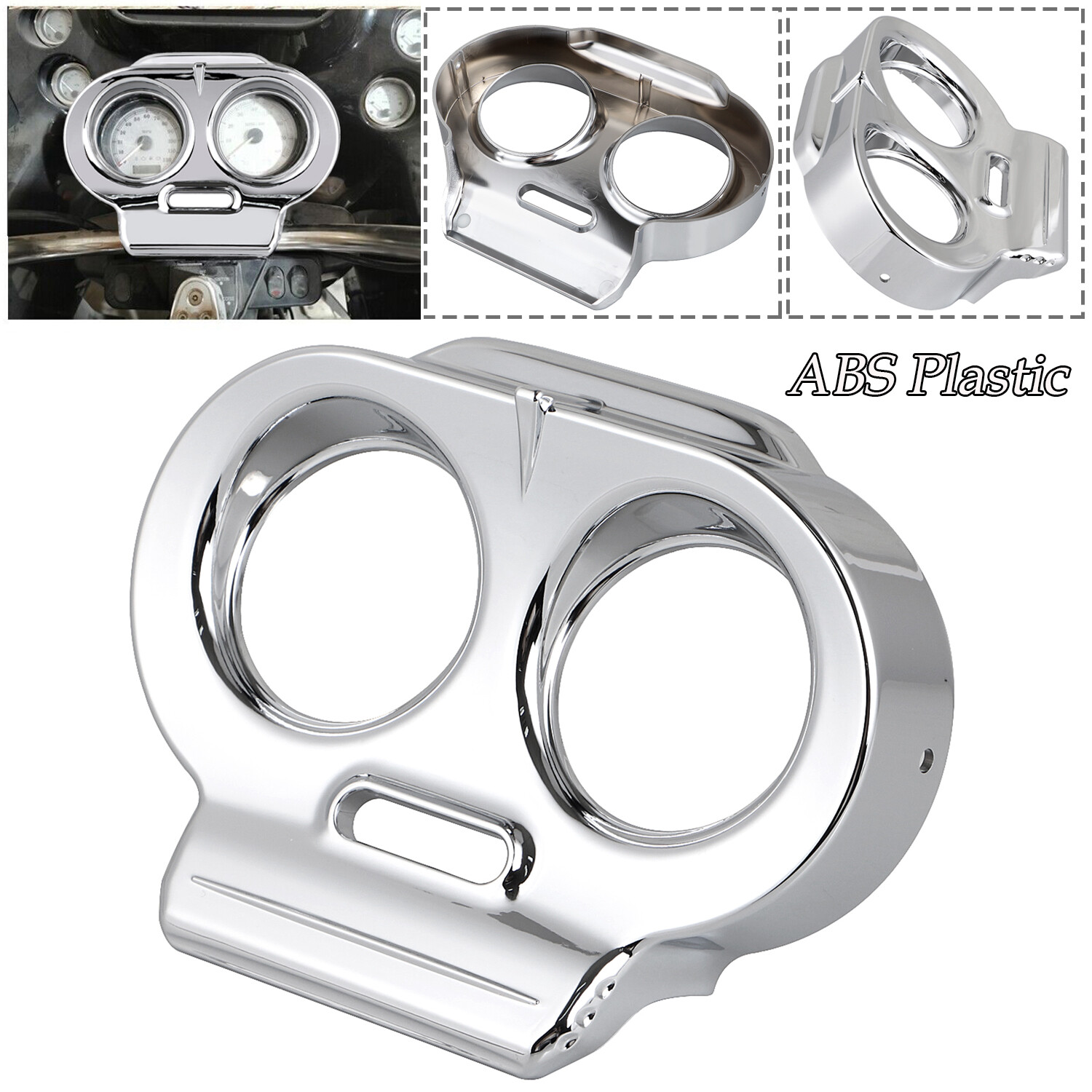 Gauge Cover Nacelle Housing Fairing For Harley Road Glide EFI FLTRI FLTRX FLTRU
