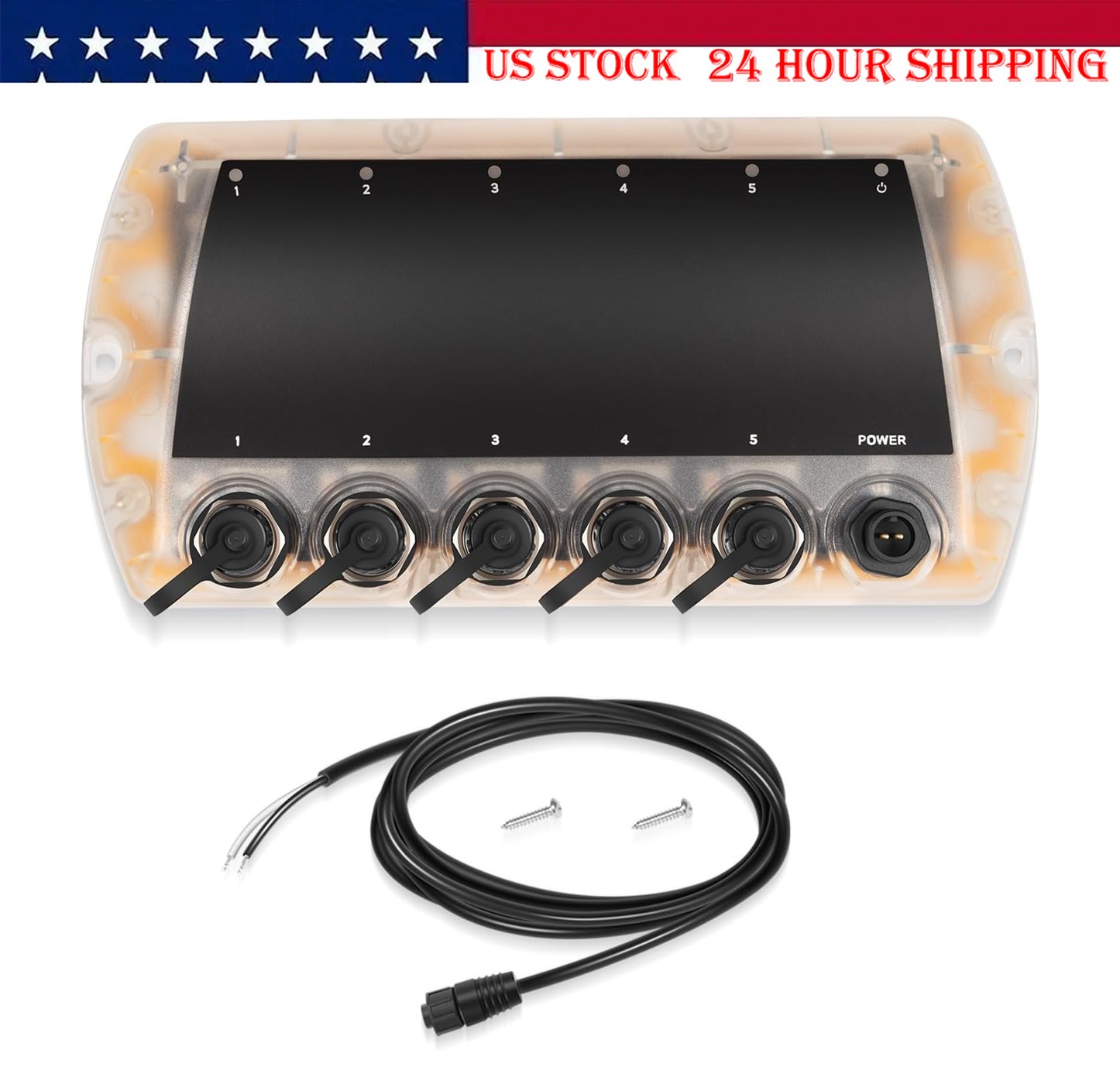 411850-1 AS ETH 5PGL Ethernet Switch for Humminbird - 5 Port Ethernet Switch