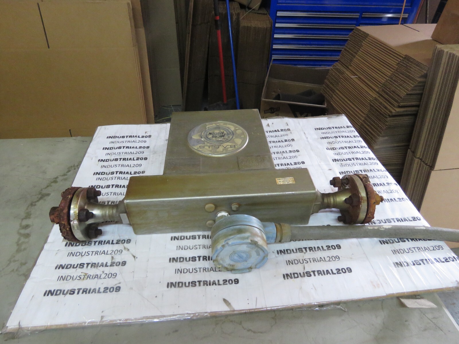 MICRO MOTION MASS FLOW SENSOR 1'' 150 F100SR128SU USED