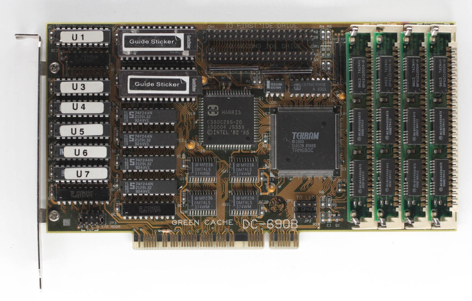 PCI IDE cache controller card - Tekram DC-690B - TESTED