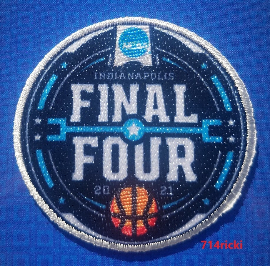 Official 2021 NCAA Final Four Collectible Patch Gonzaga Houston UCLA Baylor