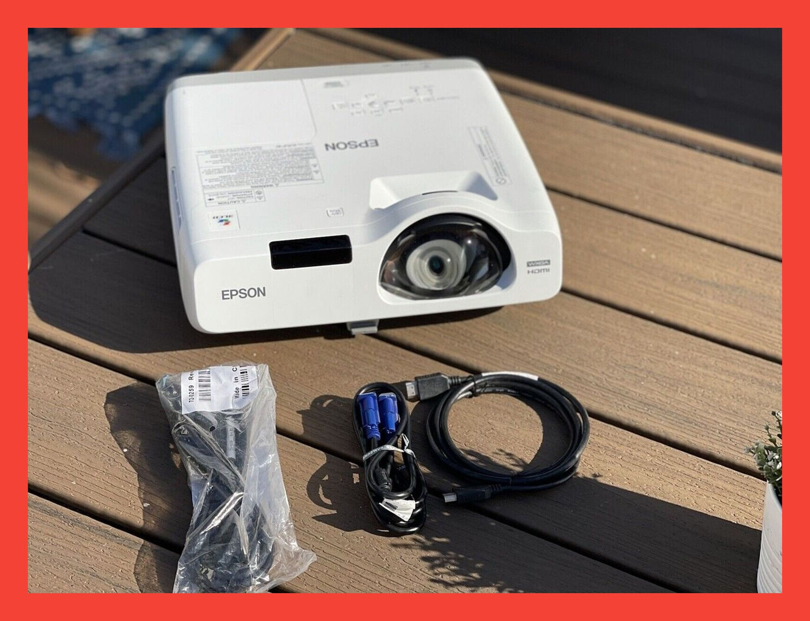 Epson 530 Short-Throw Projector 3200 Lumens GOLF SIMULA NEW LAMP(1 YR WARRANTY)