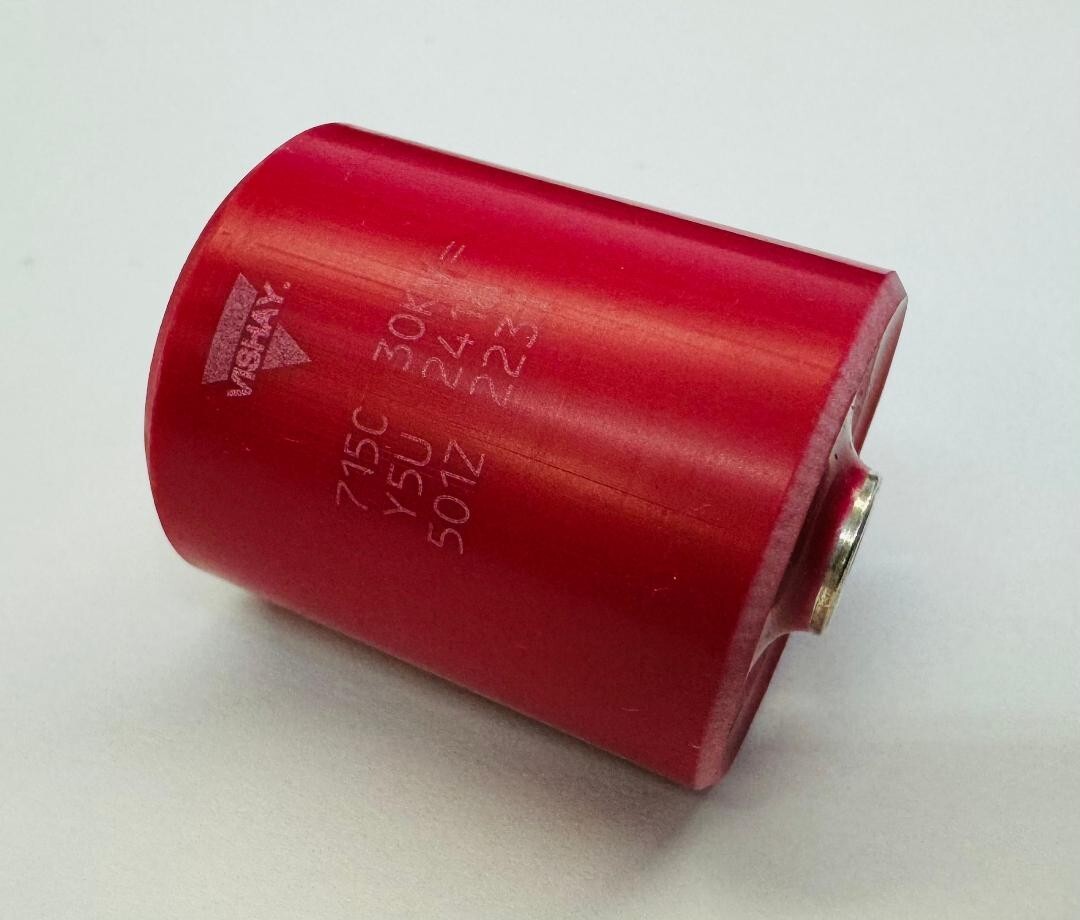 500pF 30000V Ceramic Transmitting Capacitor Ceramite 30KV DC 30DKT5 30,000 Volts