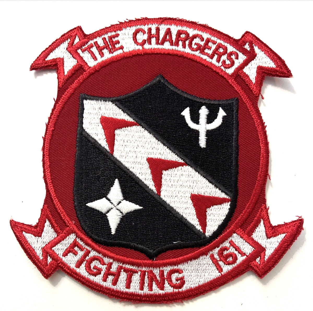 US Navy The Chargers Fighting 161 Patch 5"-