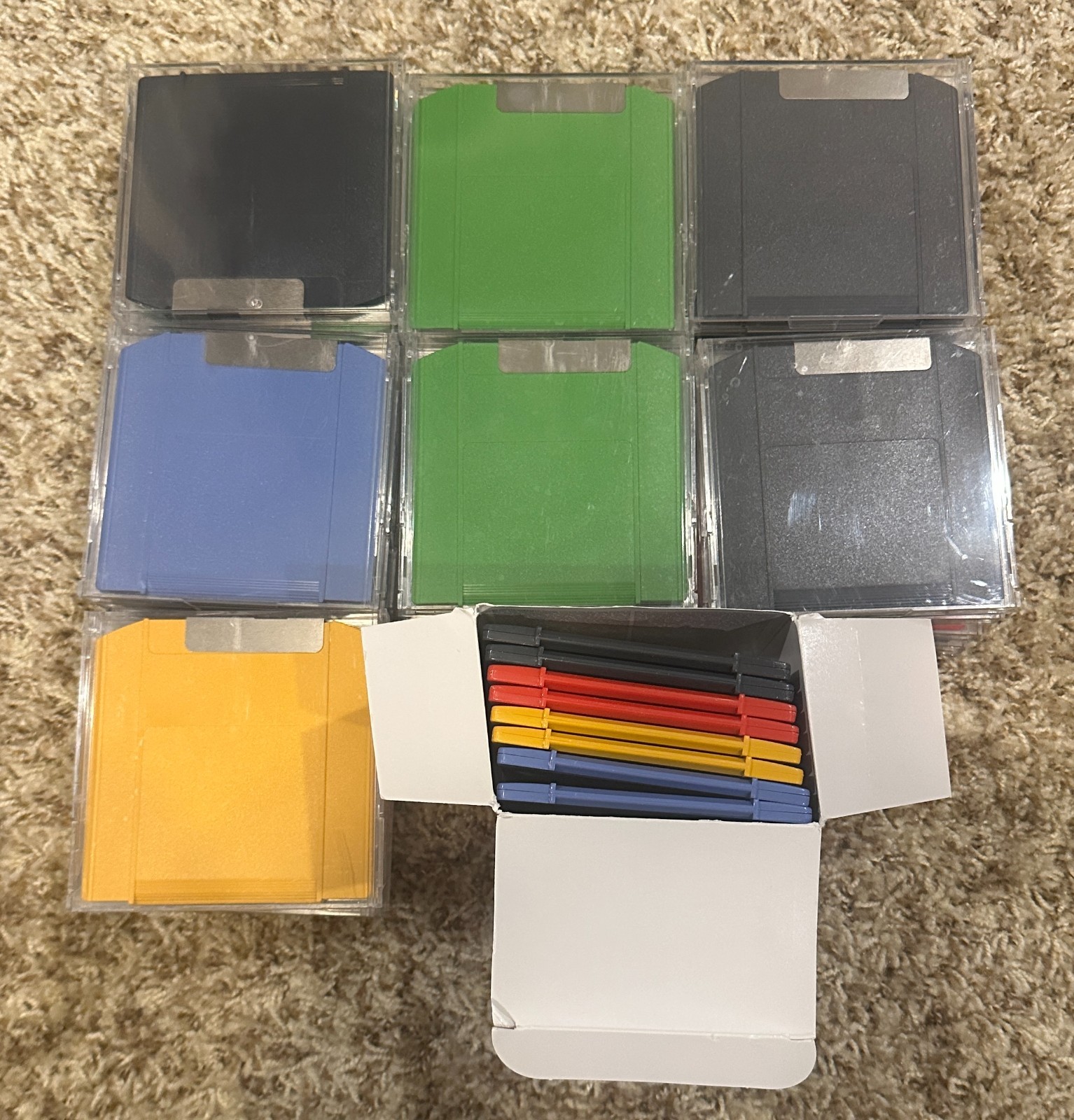 Lot of 43 iomega Zip Disk 100 USED 100MB Storage Capacity Blank PC Format