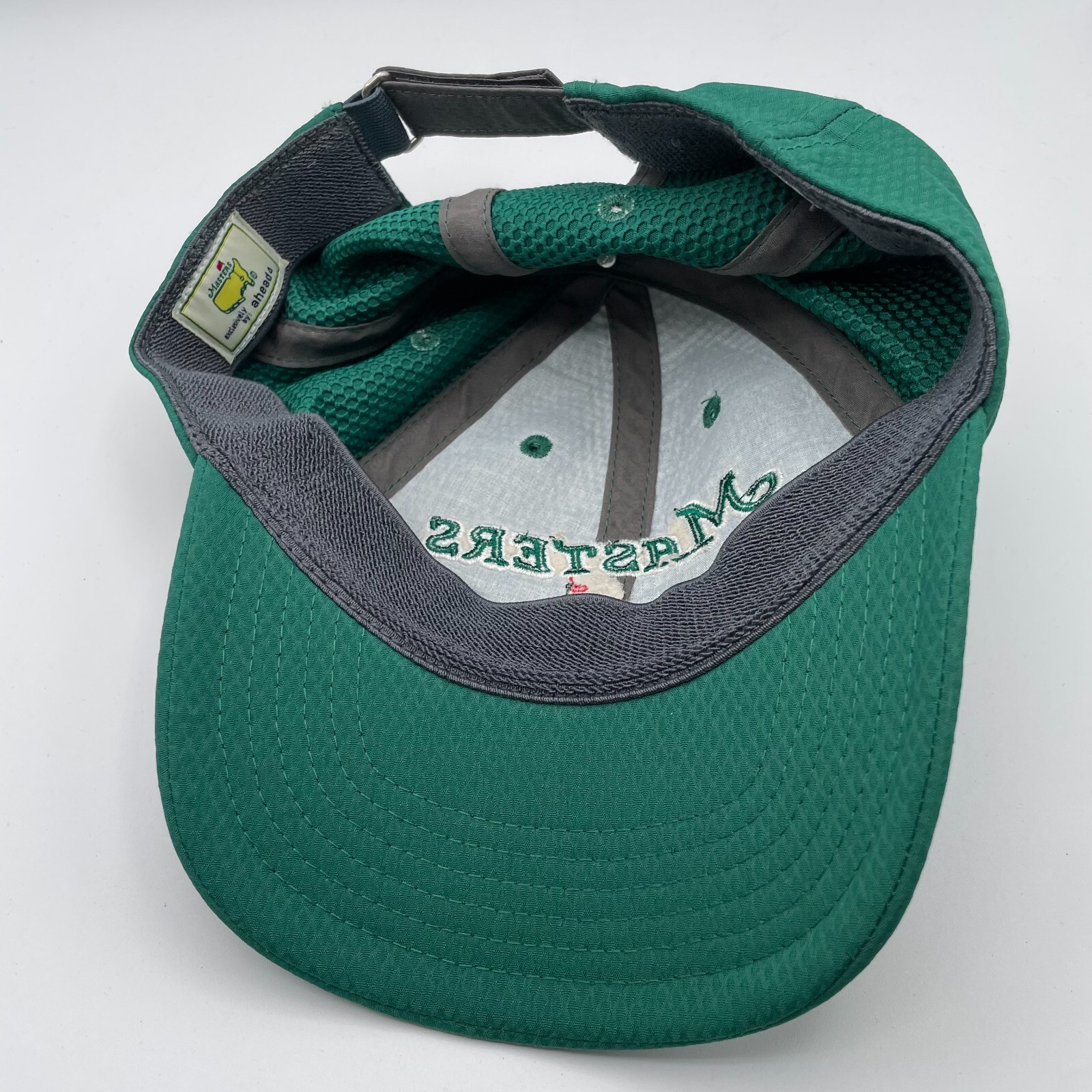 Masters Hat Cap Mens Green Golf 2023 Performance Embroidered Logo Strapback