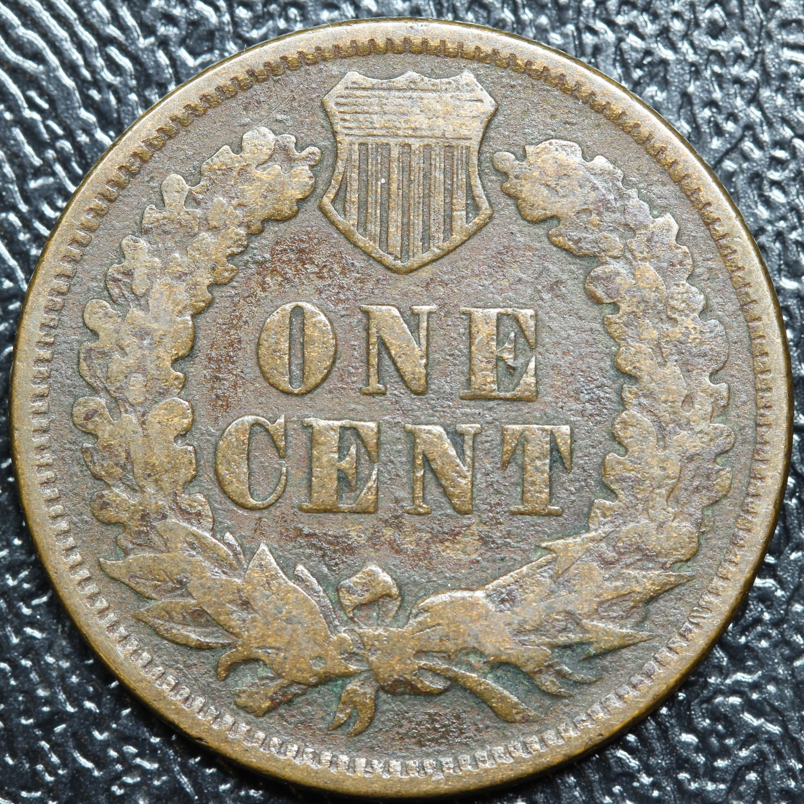 1873 Close 3 Indian Head Penny Nice Condition!