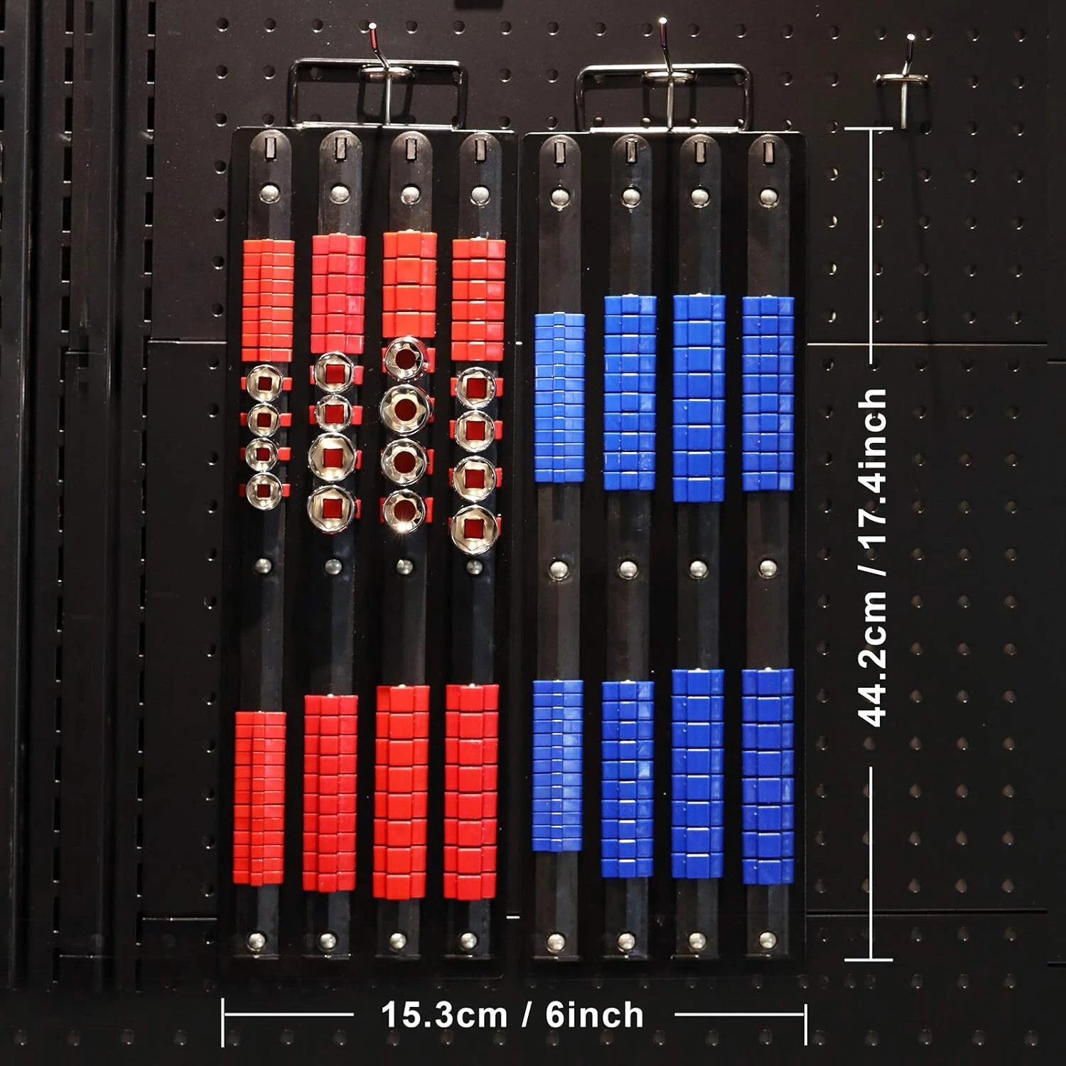 68-Piece Magnetic Nut Driver Set for Impact Drill, Metric & SAE Screwdriver Bits