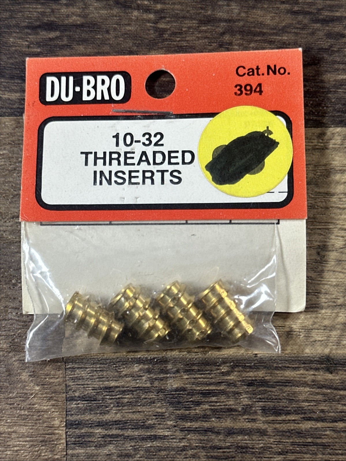 DU-BRO #394, 10-32 THREADED INSERTS