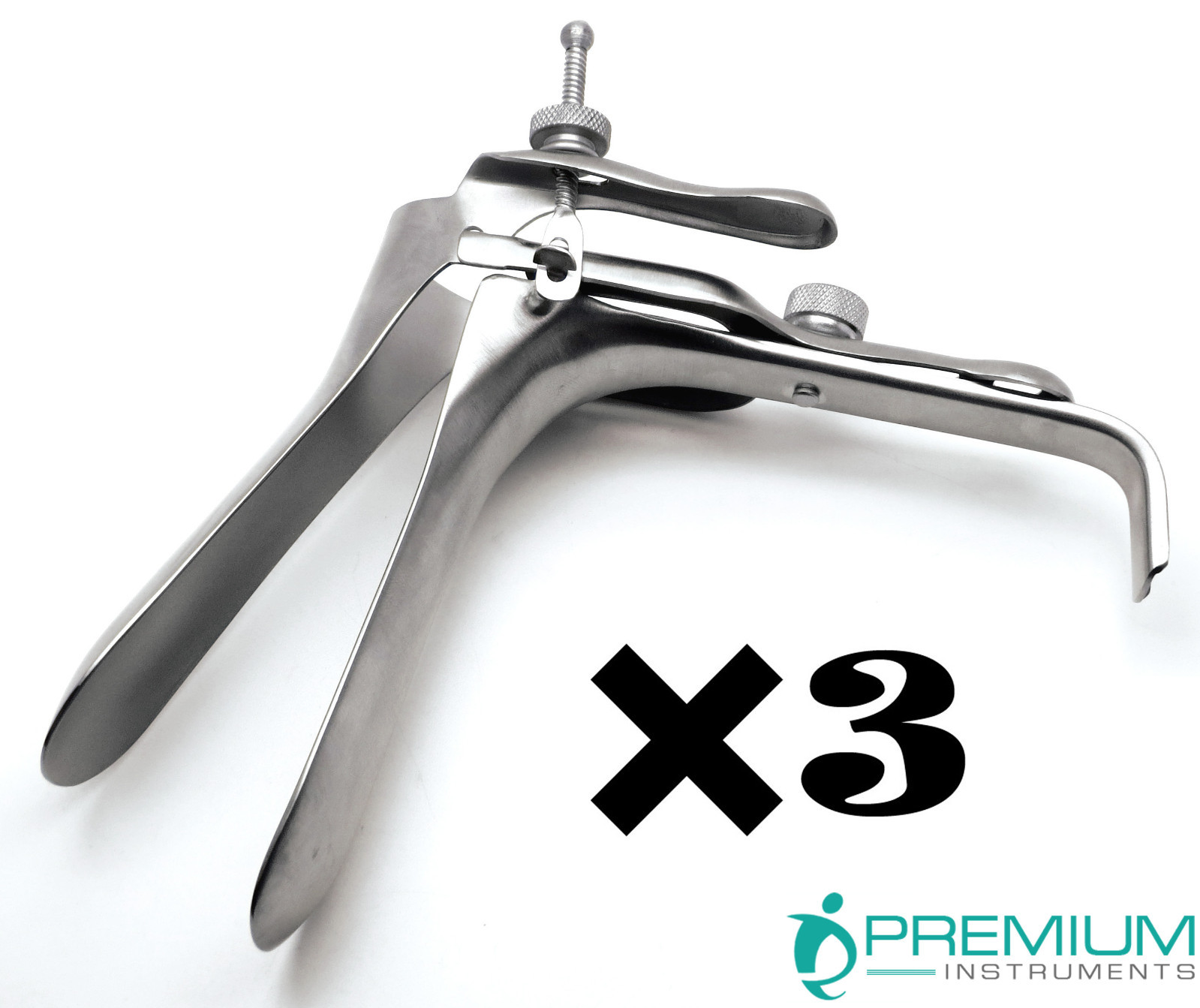 3 Pcs Vaginal Speculum Graves Small OB/GYNE Surgical Premium Instruments