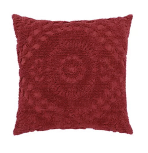 Better Trends Rio Collection Soft Lightweight Floral Cotton Euro Sham 26”x26”