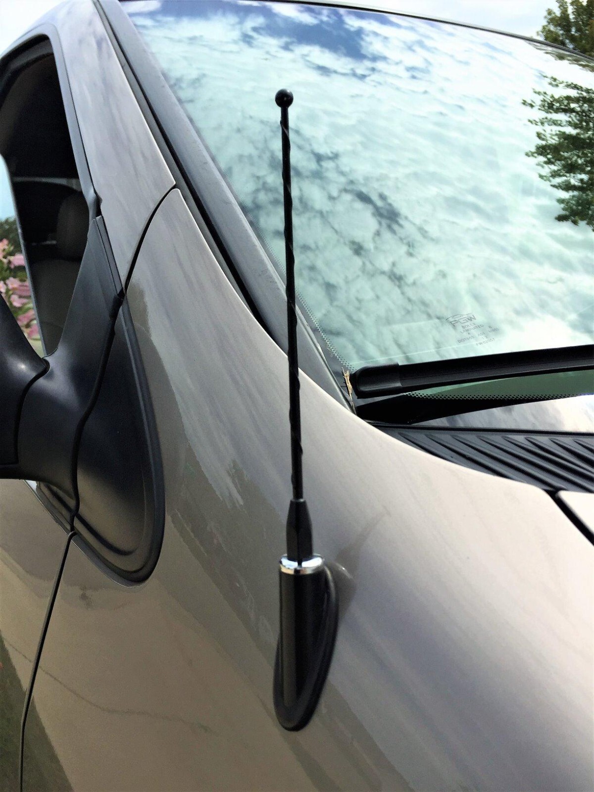 7" Black Stainless Antenna Mast Power Radio AMFM for TOYOTA SIENNA 1998-2016 New