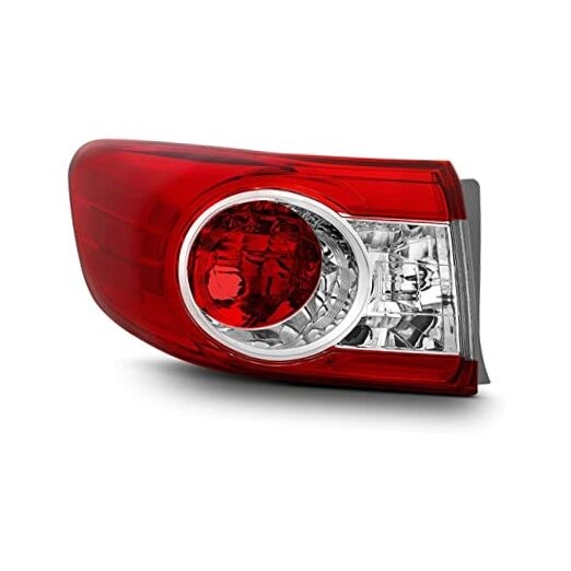 Outer Rear Tail Light Lamp Stop Brake Indicator Warning Light Driver