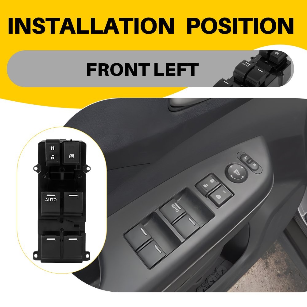 New Driver Left Master Power Window Door Switch For Honda CRV 2011 2012 2013
