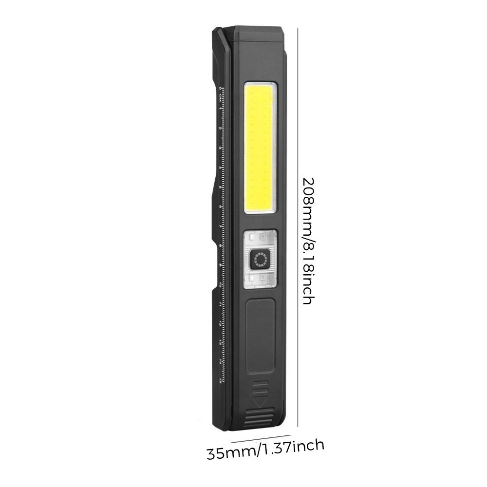 Magnetic Work Light 1200mAh Rechargeable LED Work Light Bar for Garage, Workshop