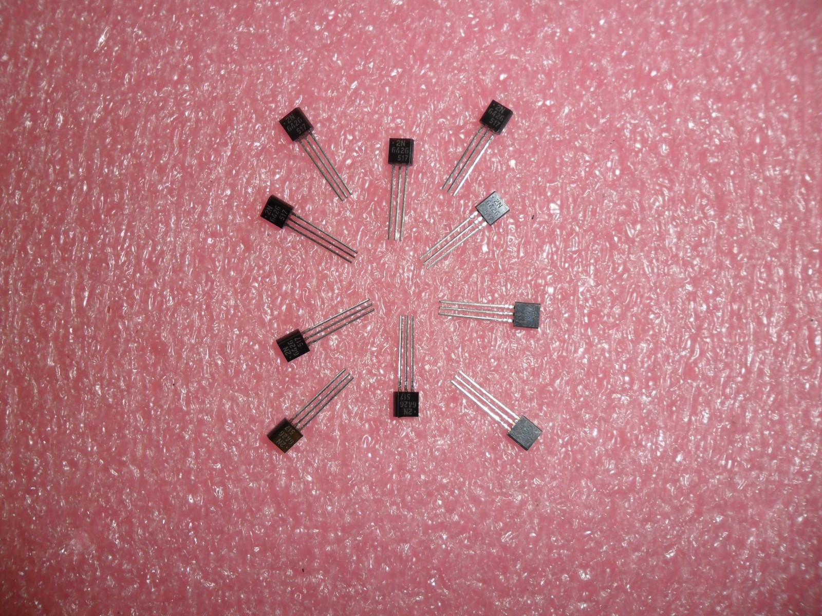 2N6426 NPN DARLINGTON TRANSISTOR 40V 0.5A 3 PIN TO92 (LOT OF 10)