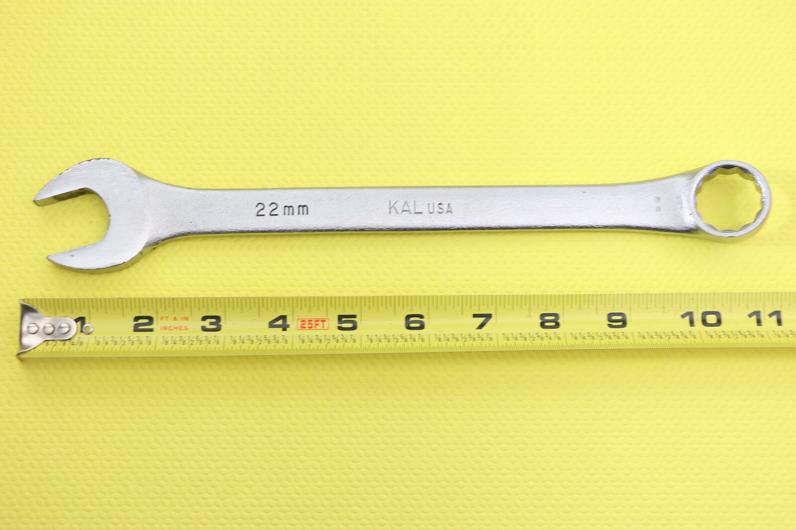 Vintage KAL 22MM Metric Combination Wrench 12 Point USA