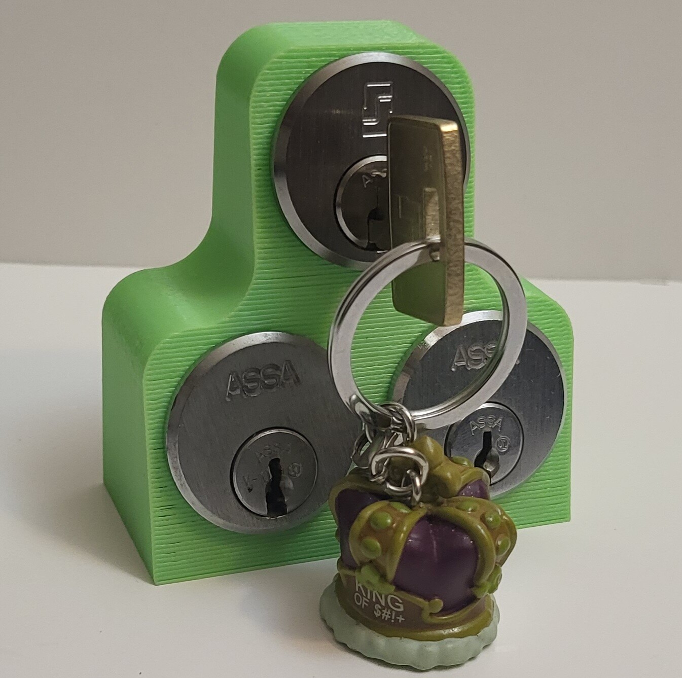 Mortise Lock Shelf Desk Display Mount Stand - Locksport