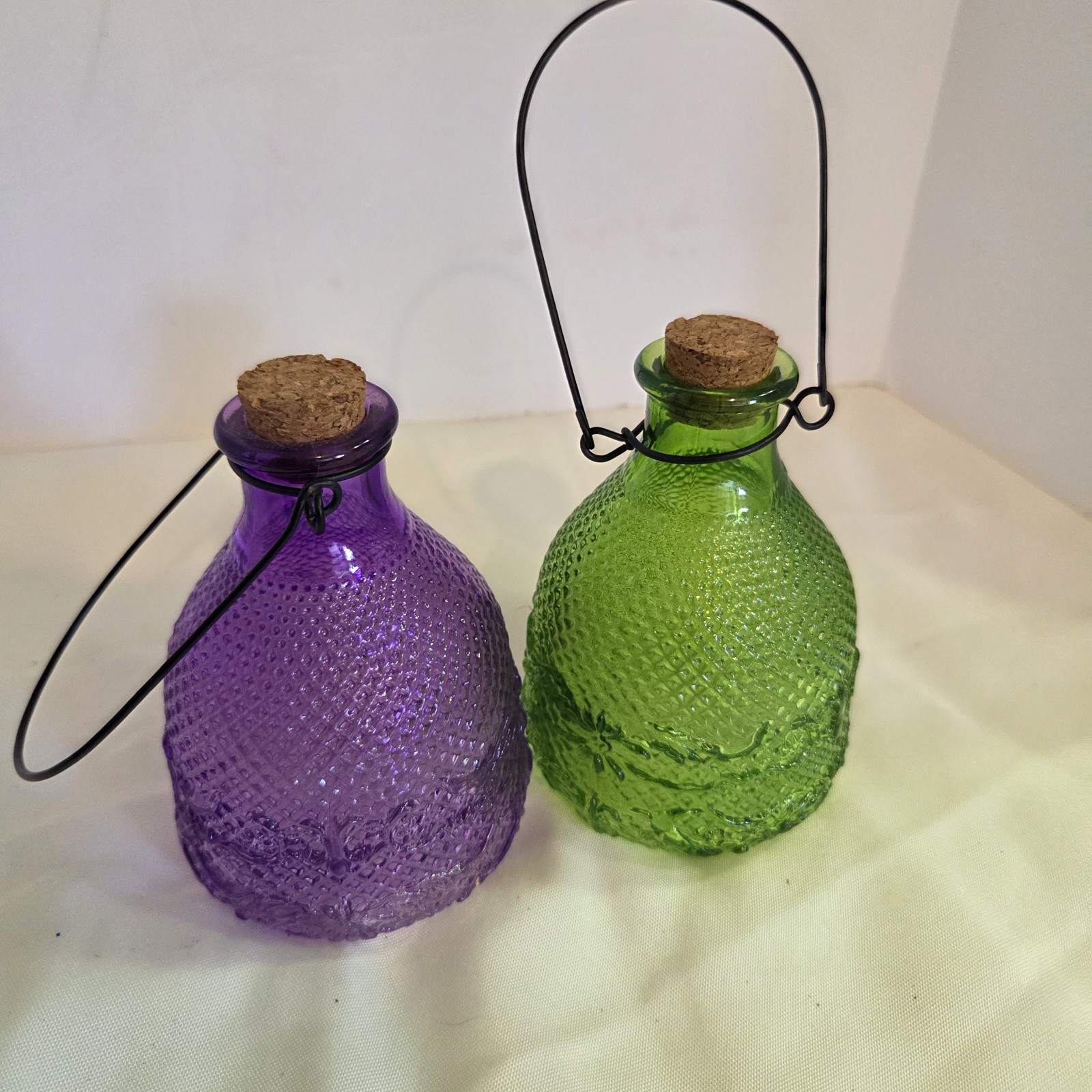 NWOT 9" Esschert's Garden Design Hobnail Glass Hanging Wasp Trap CHOOSE COLOR