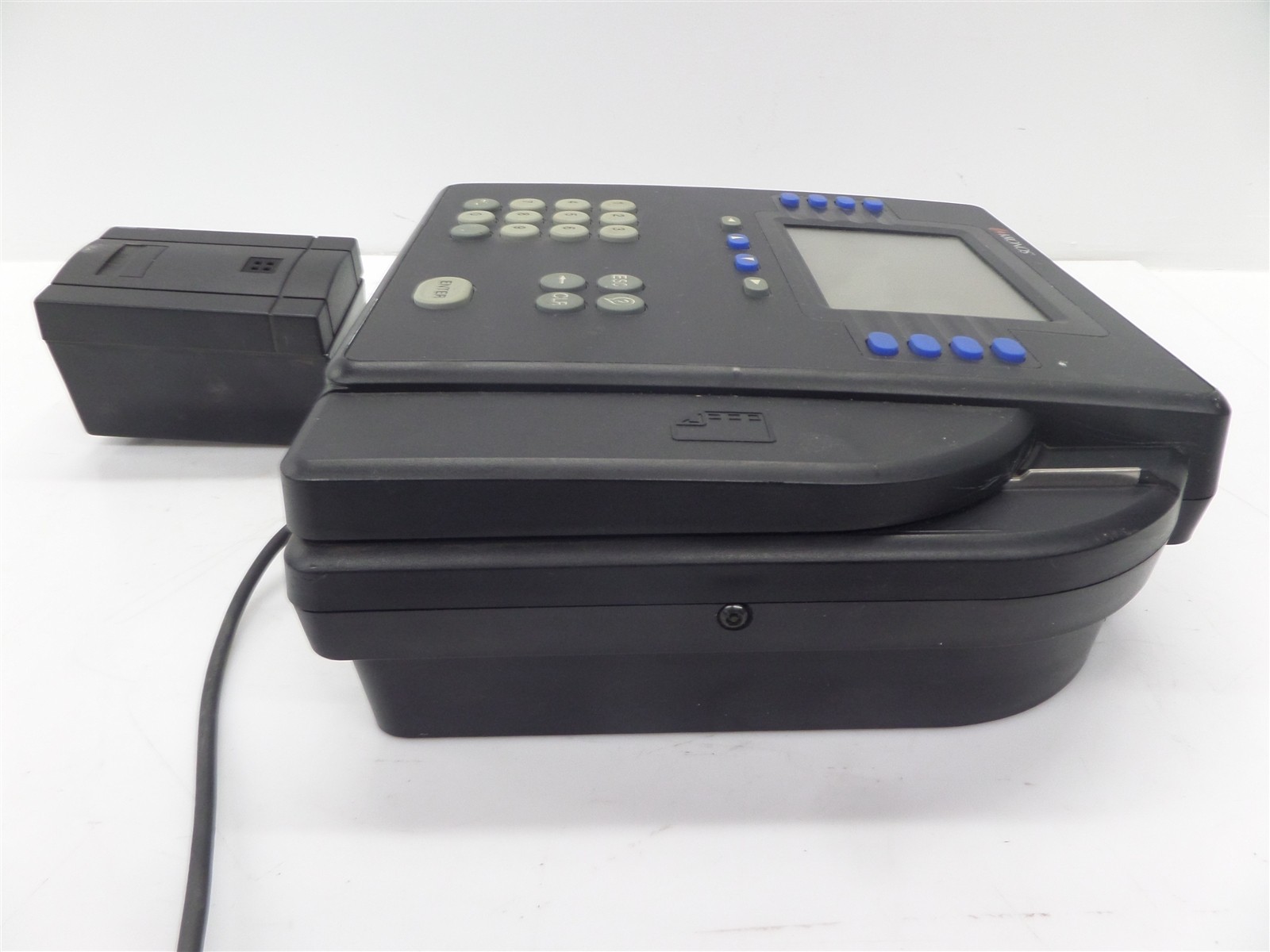Kronos 4500 Digital Time Clock System 8602004-003 w/ Card Reader & Scanner