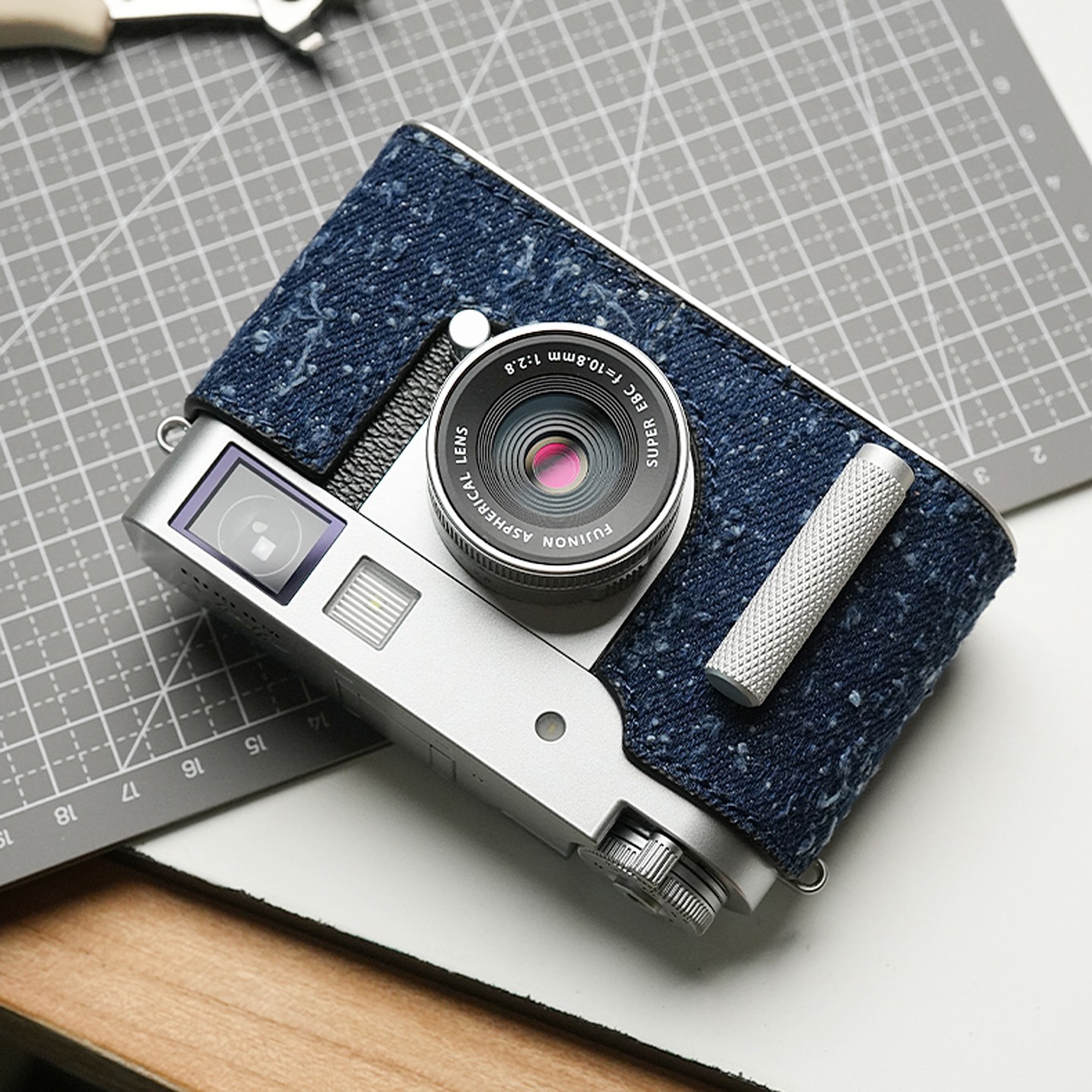 Fit For Fujifilm X-Half Genuine Leather Camera Half Cases Bag Covers Protection