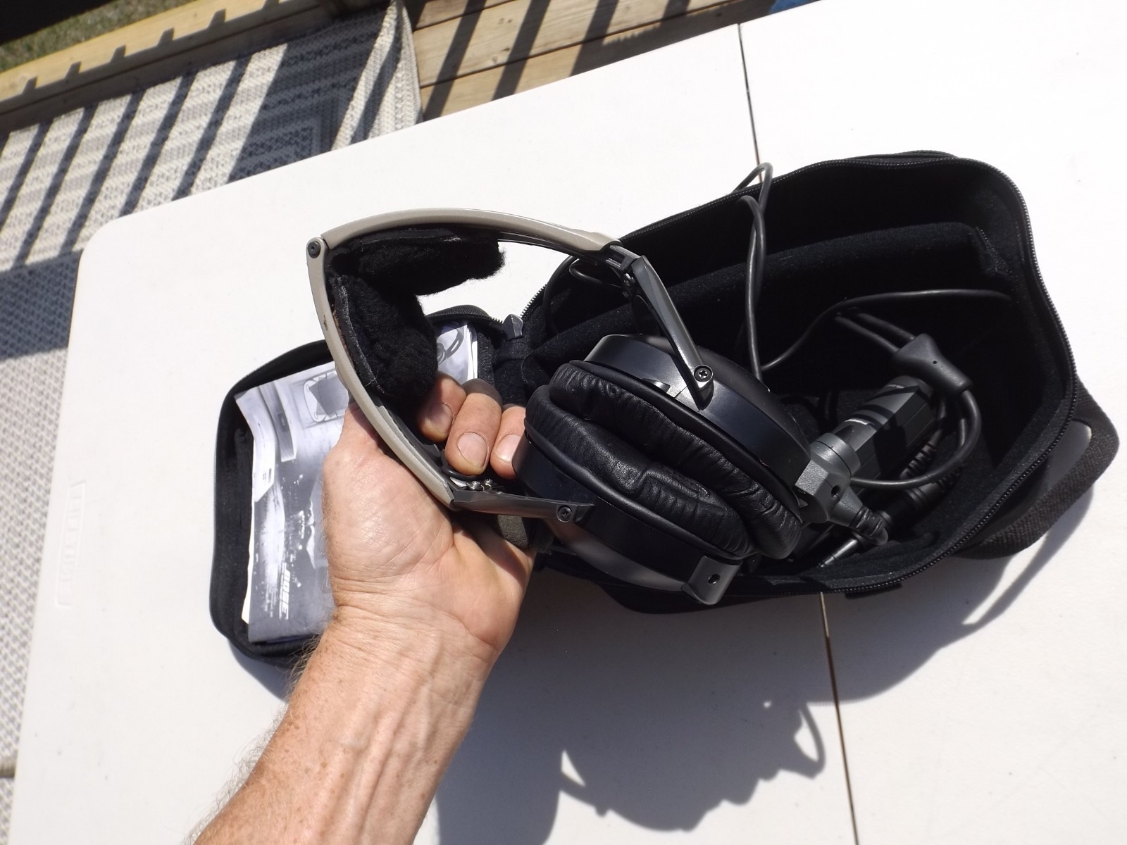 Used Bose X Aviation Headset AHX-32-01