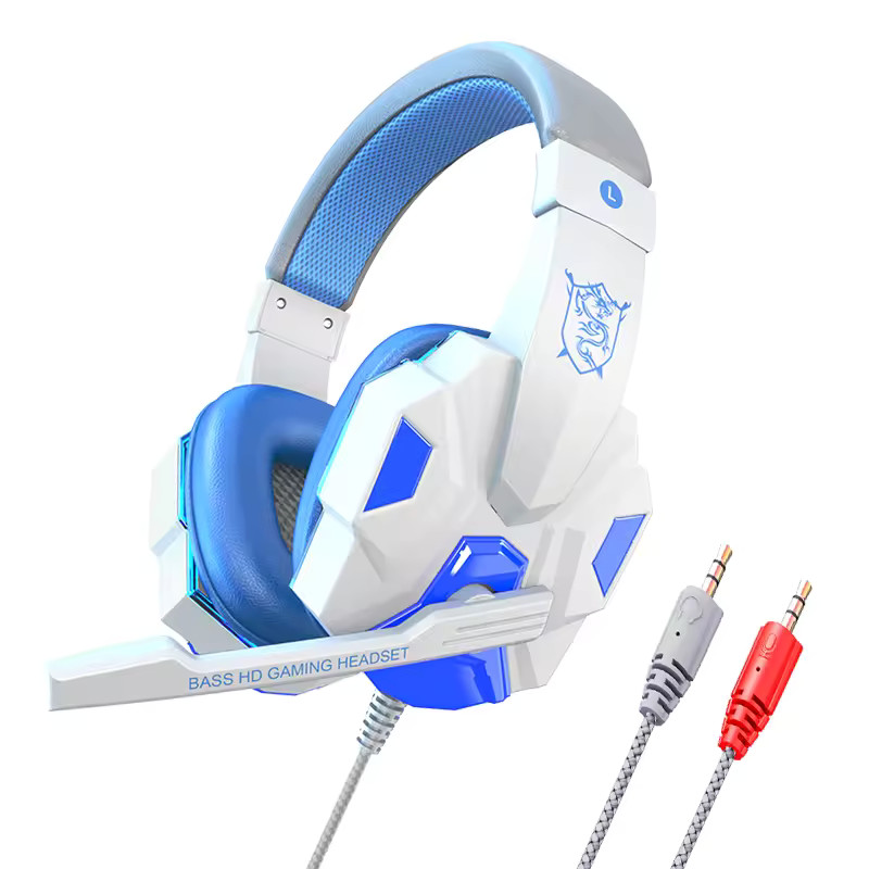 NEW! SY830mv Gaming Computer Headset with Mic High Quality 3.5mm (2 Plug)