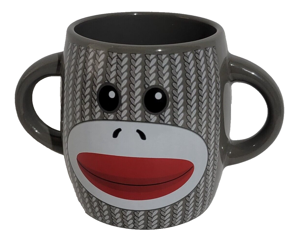 Sock Monkey Mug by Galerie GRAY Ceramic Dishwasher & Microwave Safe