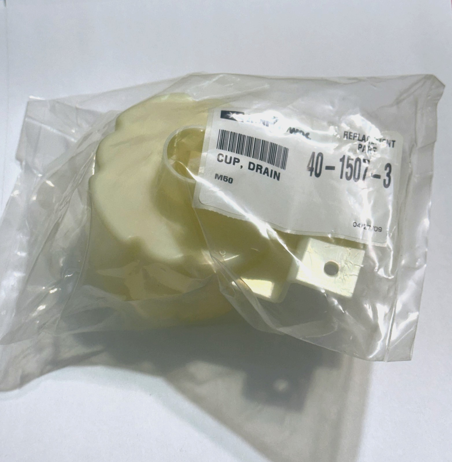 GENUINE OEM MANITOWOC ICE DRAIN CUP 40-1507-3, 4015073