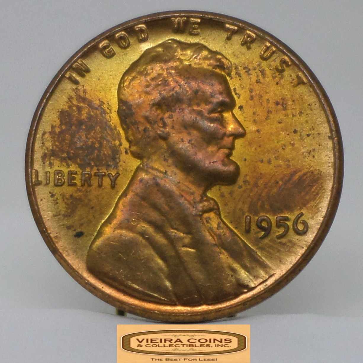 1956 Lincoln Wheat Cent, High Grade - #C49102NQ