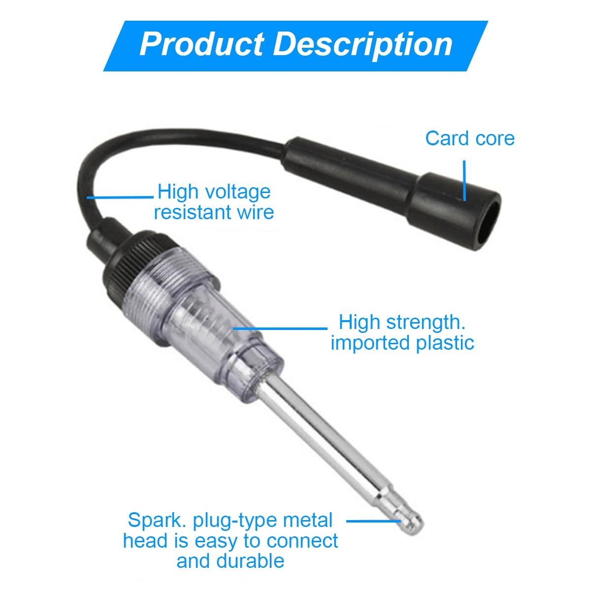 Osilly Car Inline Spark Plug Tester, Automotive Engine Ignition 2 PCS