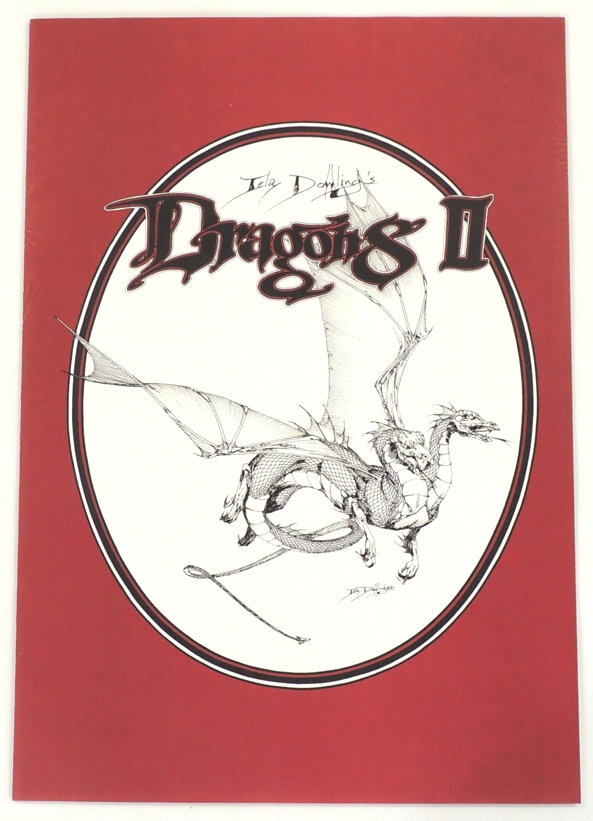 Dragons II Portfolio SIGNED Lela Dowling Limited Edition #1419 of 3,000 (1983)