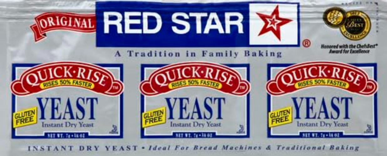 Instant Quick Rise Dry Yeast, 3 ct