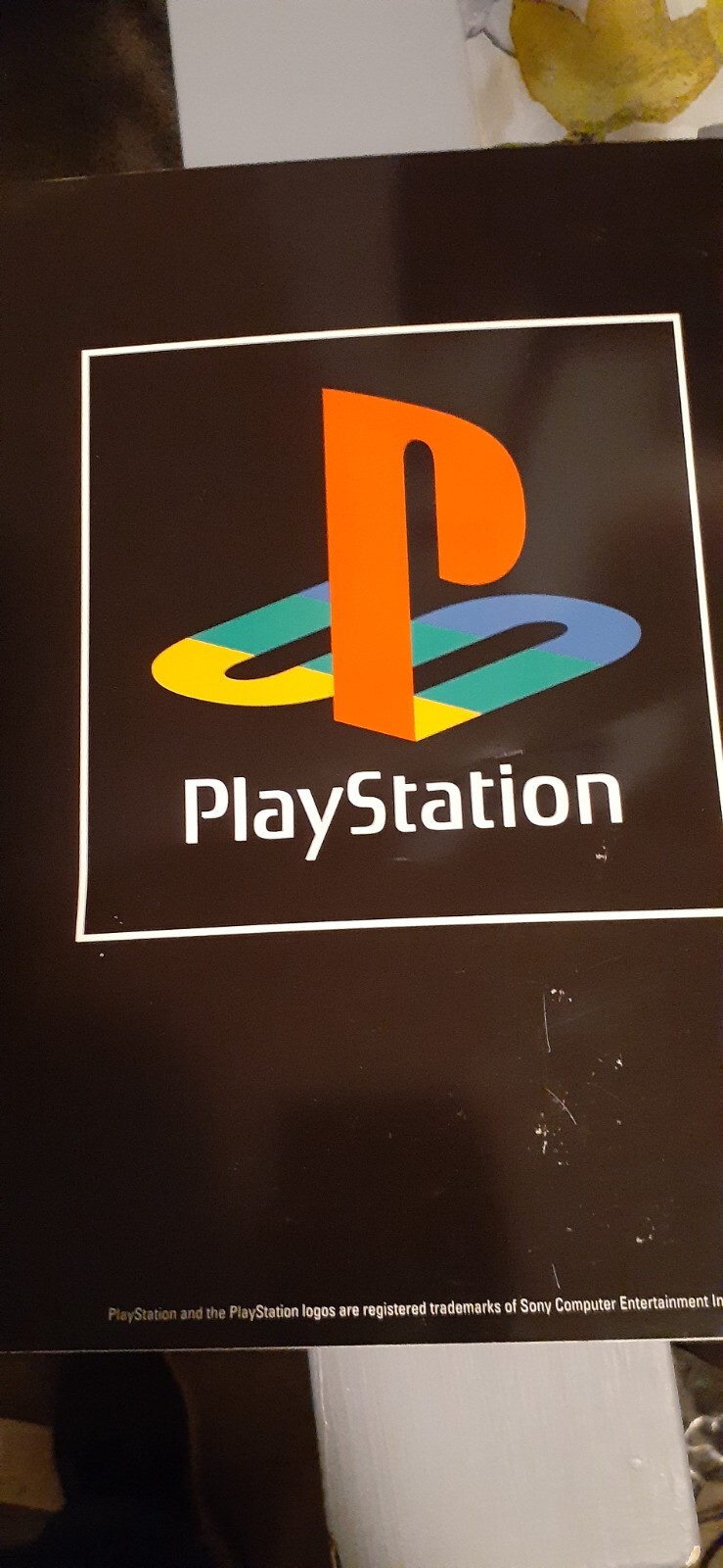 VINTAGE 1995 Original PlayStation Sticker