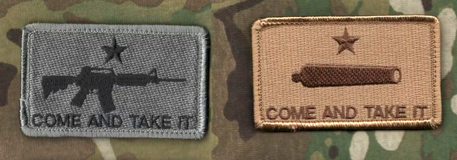 ISAF KANDAHAR CJSOTF-A JTF ODA SAS 3" vêlkrö 2-PC: MOLON LABE (Come and Take It)